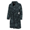 Blue Sun And Moon Pattern Print Men's Bathrobe