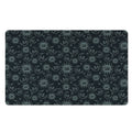 Blue Sun And Moon Pattern Print Polyester Doormat