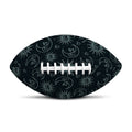 Blue Sun And Moon Pattern Print Rugby Ball