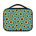 Blue Sunflower Pattern Print Classic Bible Case