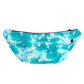 Blue Surfing Wave Pattern Print Fanny Pack