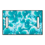 Blue Surfing Wave Pattern Print Golf Cart Seat Cover