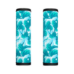 Blue Surfing Wave Pattern Print Handle Covers
