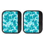 Blue Surfing Wave Pattern Print Handle Covers