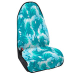 Blue Surfing Wave Pattern Print Waterproof Car Seat Cover