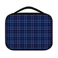 Blue Tartan Pattern Print Classic Bible Case