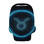 Blue Taurus Zodiac Sign Print Baby Seat Cover