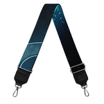 Blue Taurus Zodiac Sign Print Bag Strap