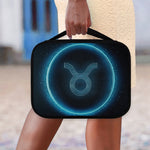 Blue Taurus Zodiac Sign Print Classic Bible Case
