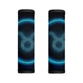 Blue Taurus Zodiac Sign Print Handle Covers