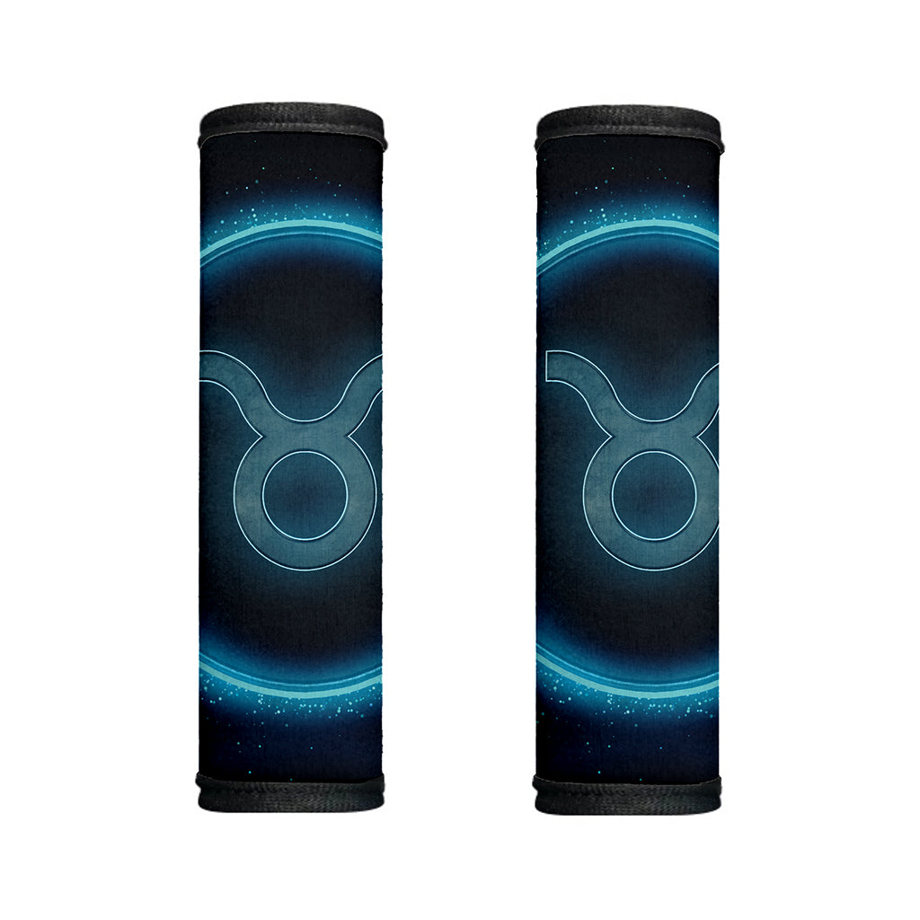 Blue Taurus Zodiac Sign Print Handle Covers