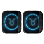 Blue Taurus Zodiac Sign Print Handle Covers