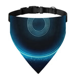 Blue Taurus Zodiac Sign Print Over The Collar Dog Bandana