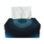 Blue Taurus Zodiac Sign Print Rectangle Tissue Box Cover