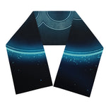 Blue Taurus Zodiac Sign Print Scarf