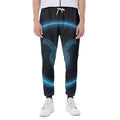 Blue Taurus Zodiac Sign Print Joggers