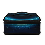 Blue Taurus Zodiac Sign Print Small Lunch Bag