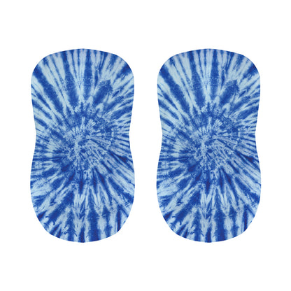 Blue Tie Dye Print Bar Stool Covers