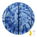 Blue Tie Dye Print Basketball
