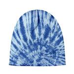 Blue Tie Dye Print Beanie