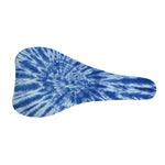 Blue Tie Dye Print Bicycle Seat Cover