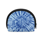 Blue Tie Dye Print Coin Purse