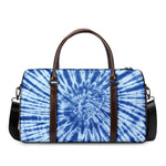 Blue Tie Dye Print Duffle Bag