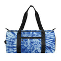Blue Tie Dye Print Gym Bag