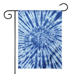 Blue Tie Dye Print House Flag