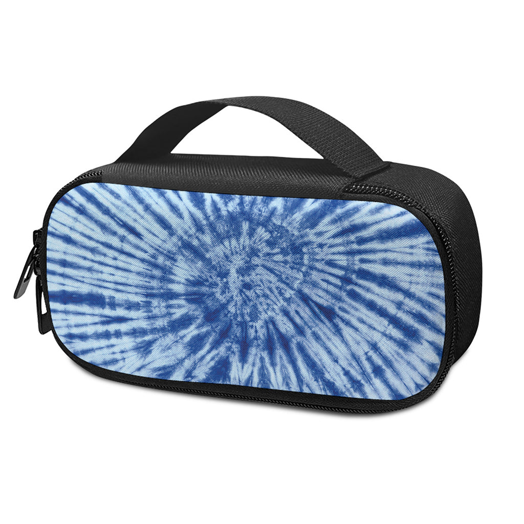 Blue Tie Dye Print Insulin Cooler Travel Case