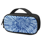 Blue Tie Dye Print Insulin Cooler Travel Case