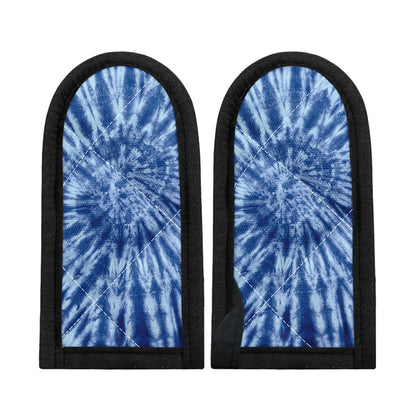 Blue Tie Dye Print Skillet Handle Cover