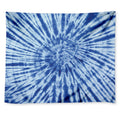 Blue Tie Dye Print Tapestry