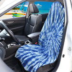 Blue Tie Dye Print Waterproof Car Seat Cover