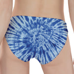 Blue Tie Dye Print Women's Panties