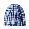 Blue Tie Dye Shibori Print Beanie