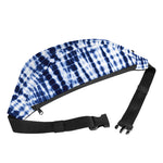 Blue Tie Dye Shibori Print Fanny Pack