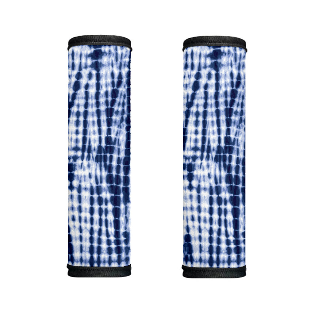 Blue Tie Dye Shibori Print Handle Covers