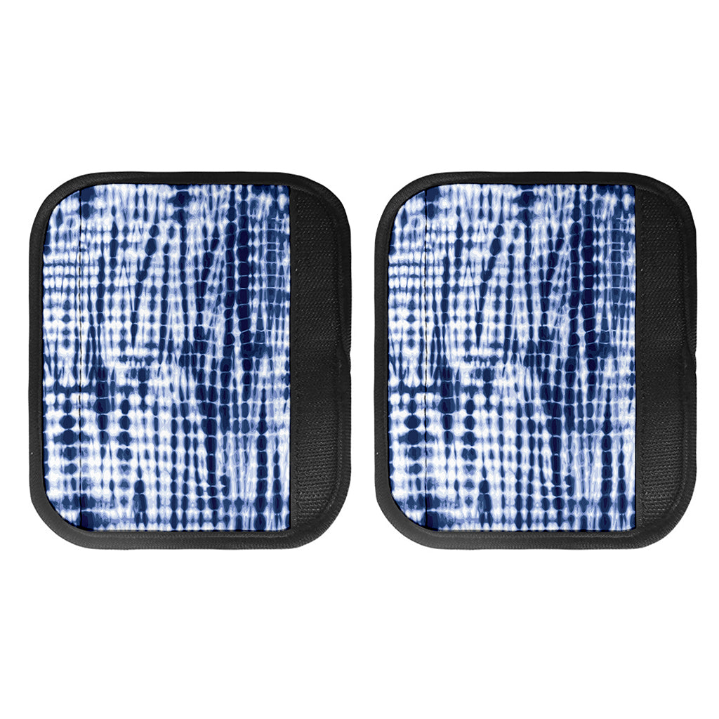 Blue Tie Dye Shibori Print Handle Covers