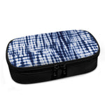 Blue Tie Dye Shibori Print Insulin Cooler Travel Case