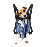 Blue Tie Dye Shibori Print Pet Carrier Backpack