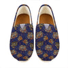 Blue Tiger Tattoo Pattern Print Casual Shoes