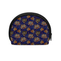 Blue Tiger Tattoo Pattern Print Coin Purse