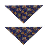 Blue Tiger Tattoo Pattern Print Dog Bandana