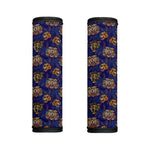 Blue Tiger Tattoo Pattern Print Handle Covers