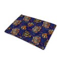 Blue Tiger Tattoo Pattern Print Pet Cooling Mat Cover
