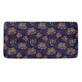 Blue Tiger Tattoo Pattern Print Towel