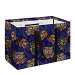Blue Tiger Tattoo Pattern Print Utility Tote Bag