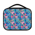 Blue Tropical And Pink Flamingo Print Classic Bible Case