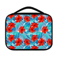 Blue Tropical Hibiscus Pattern Print Classic Bible Case